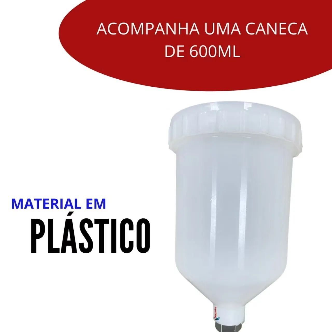 Pistola de Pintura HVLP Profissional - Way - Foto 5