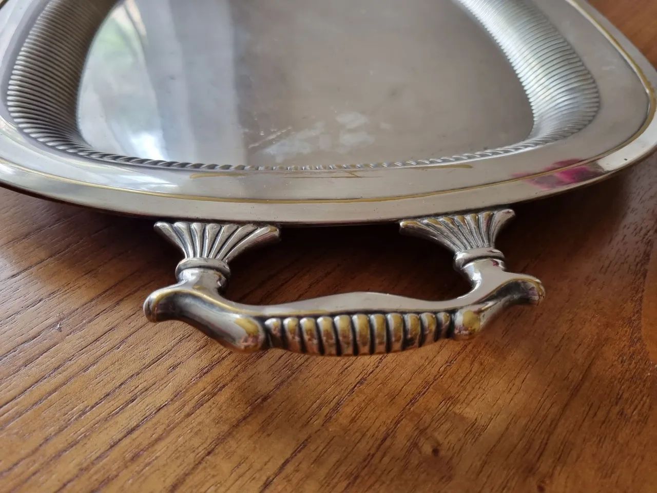 Bandeja de Prata Antiga - Foto 3