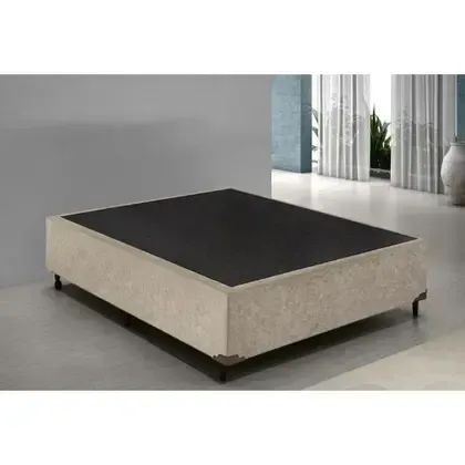 Base Box Casal Bege