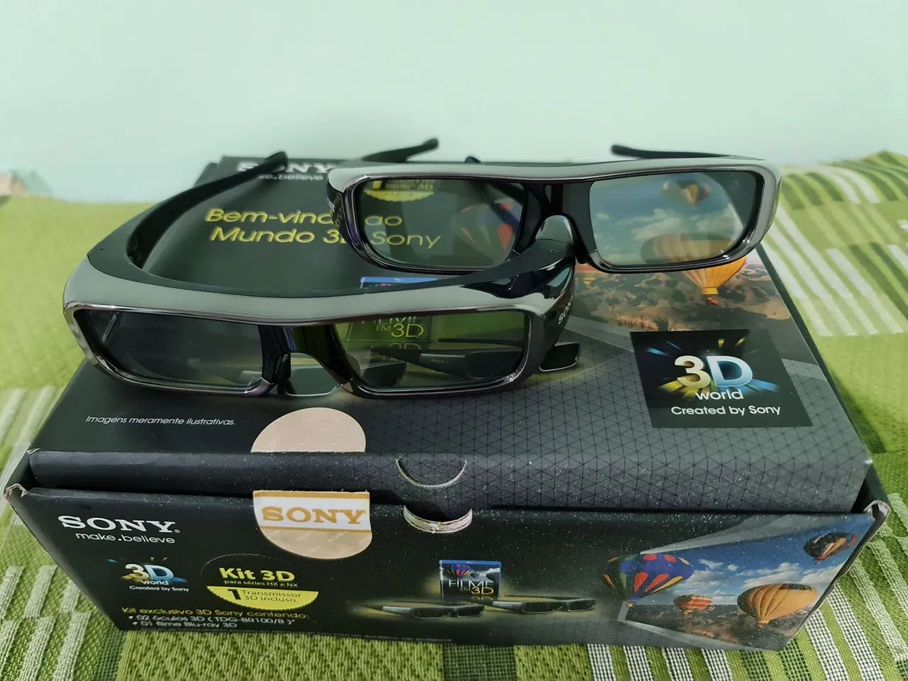 Kit 3D Sony para Tv com 2 óculos - Foto 2