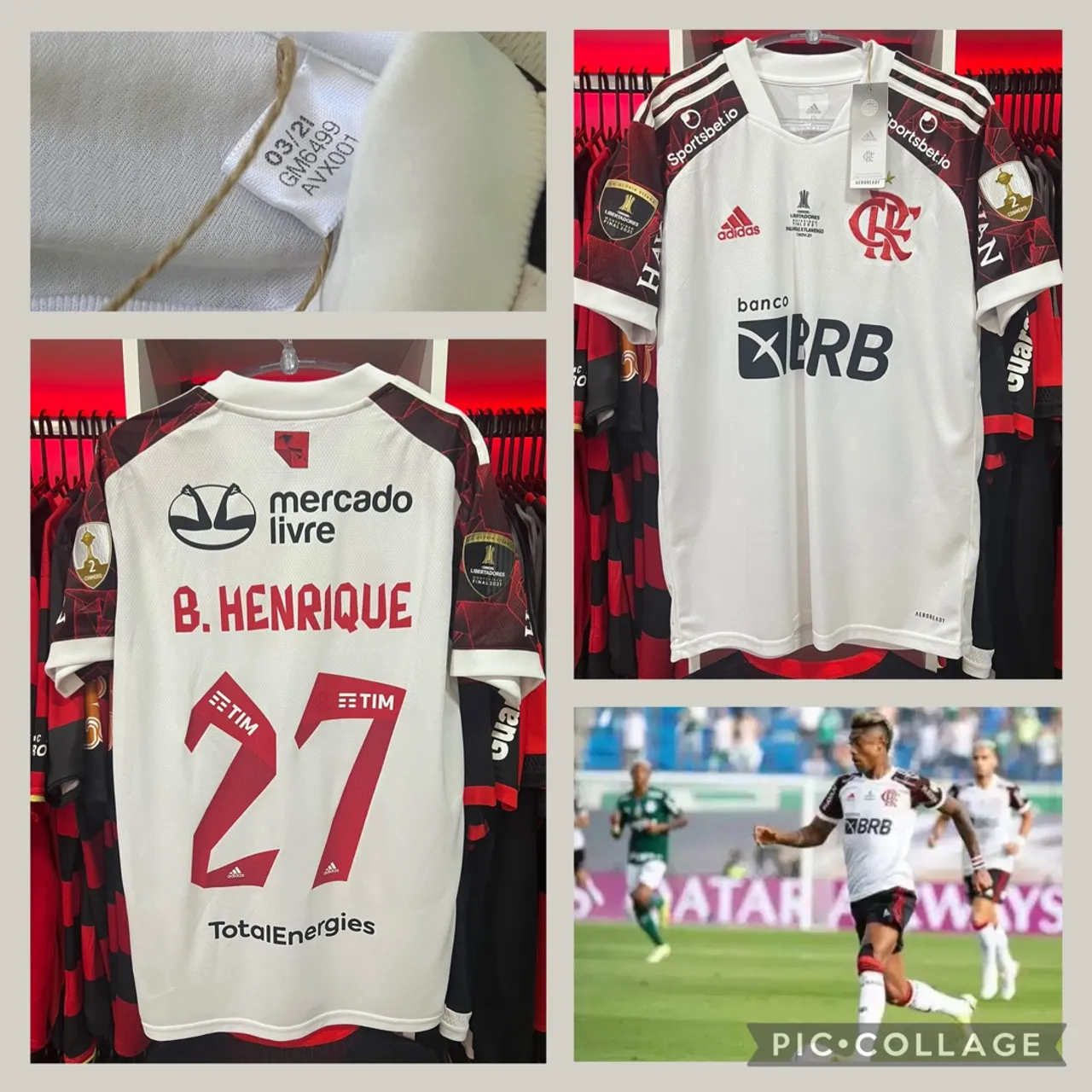 Camisa Personalizada - Final da Libertadores 2021 (Montevidéu) - BH27