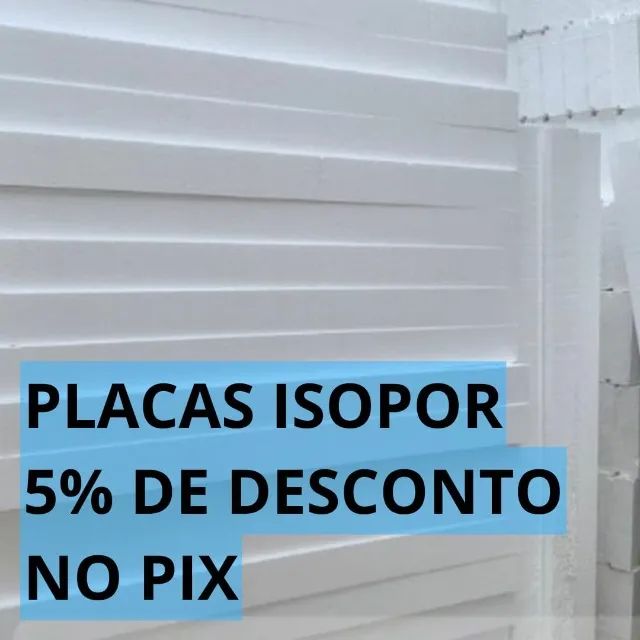 ? Placas de Isopor Resistentes - Uso Escolar, Artes e Lazer