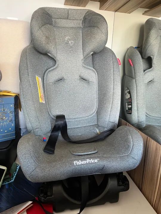 Cadeira infantil para carro Fisher-Price All-Stages Fix 2.0 preto - Foto 2