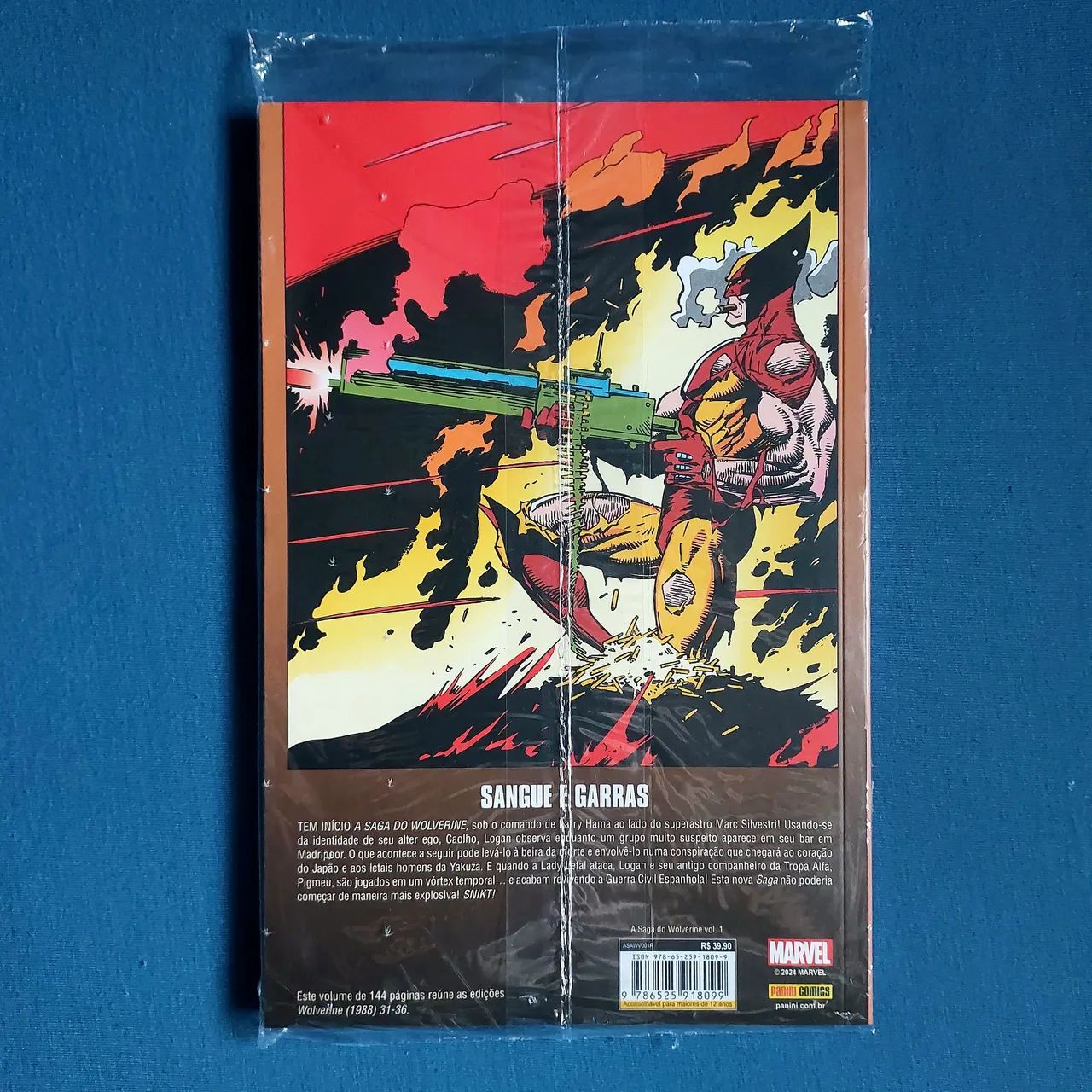 HQ A Saga do Wolverine - Volume 1 (Lacrado, 144 Páginas, Panini Marvel Comics) - Foto 2