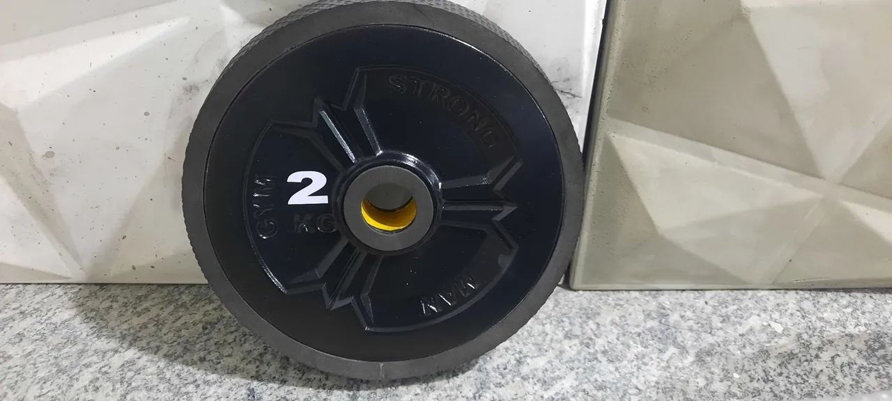 Anilhas em concreto emborrachado 