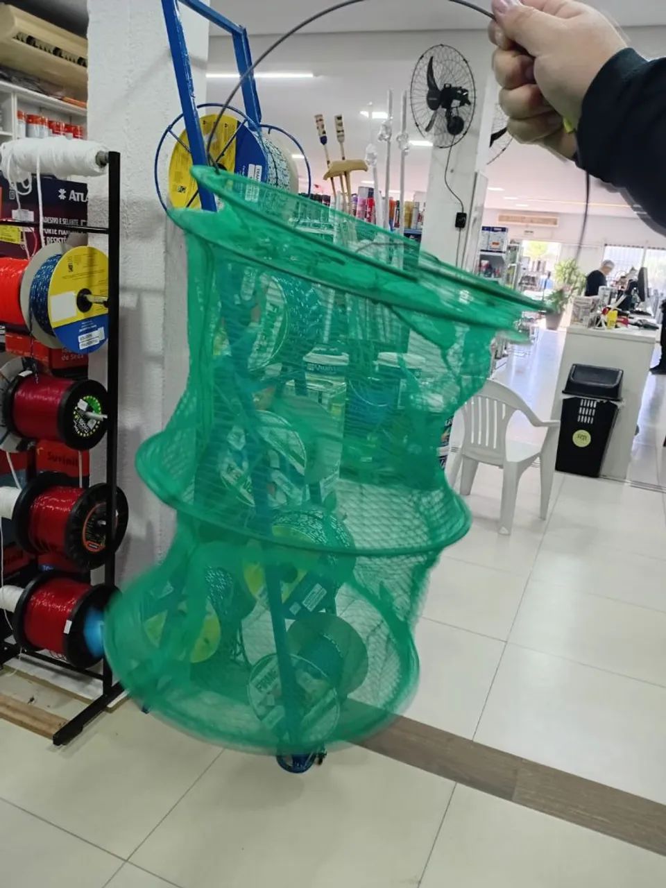 Cesto/Rede para Pesca Esportiva