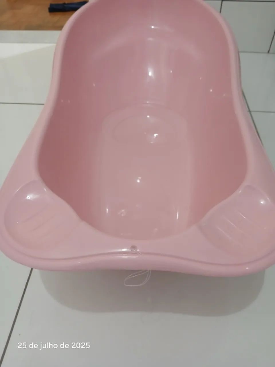 Banheira plástica cor rosa - Foto 4