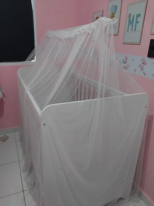 Mosquiteiro branco - Foto 3