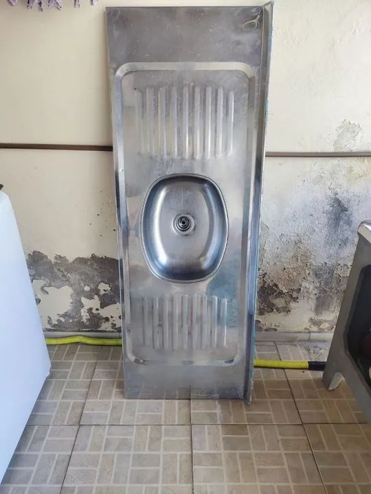 Pia de aço inox para área externa - Foto 2