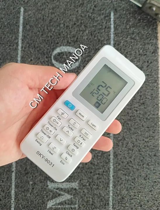 Controle Electrolux eco turbo para ar condicionado - vai com pilhas 