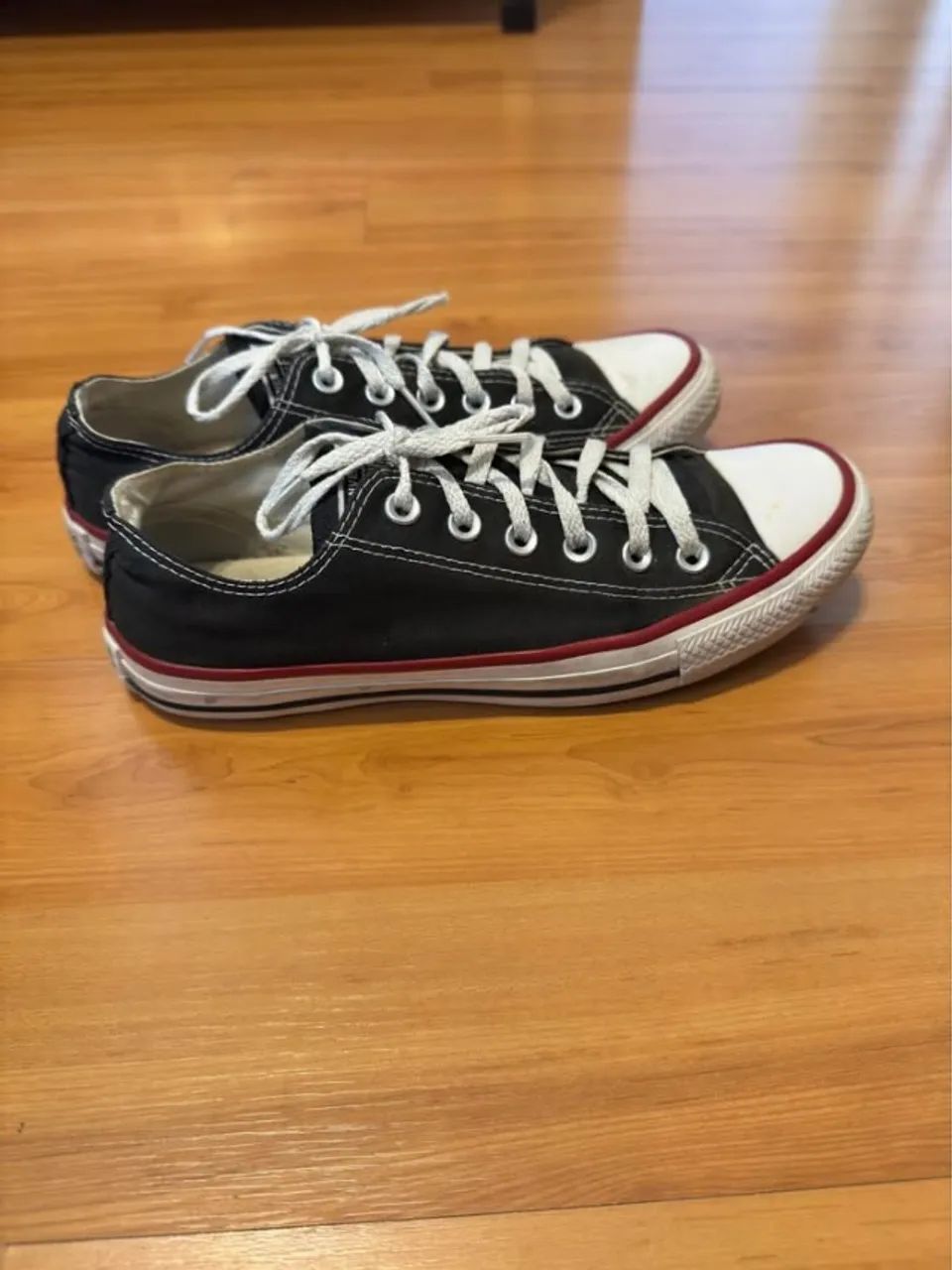 Tênis Converse All Star Preto N39 Usado - Foto 2