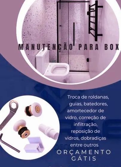 MANUTENÇÃO EM BOX DE VIDRO 