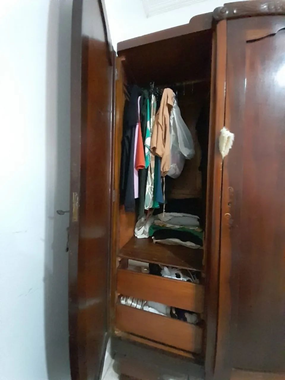 guarda roupa antigo retrô vintage estilo arte deco anos 80 - 90