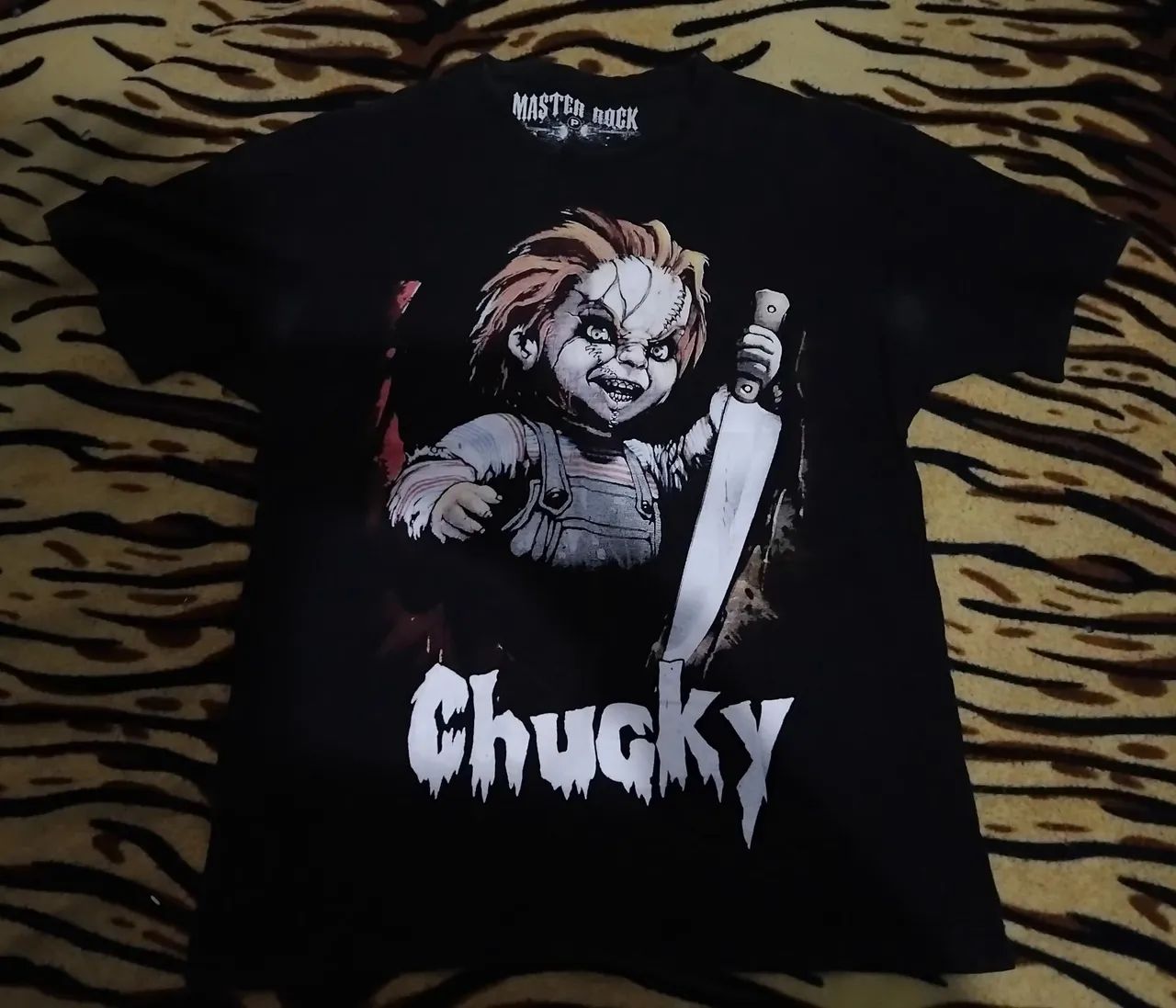 Camiseta de terror ( Brinquedo Assassino/Chucky)