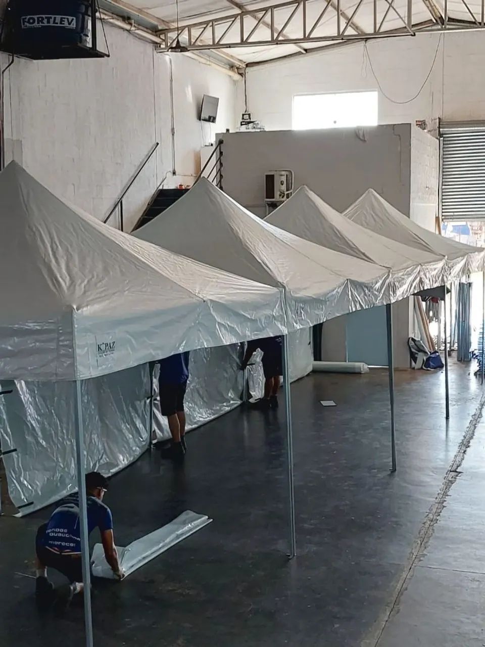 Tenda sanfonada 3x3x2.10 ( produto novo ). - Foto 3