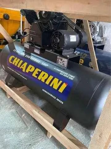 Compressor de Ar 250L Industrial 5HP 175 Libras  - Chiaperini (Novo) - Foto 4