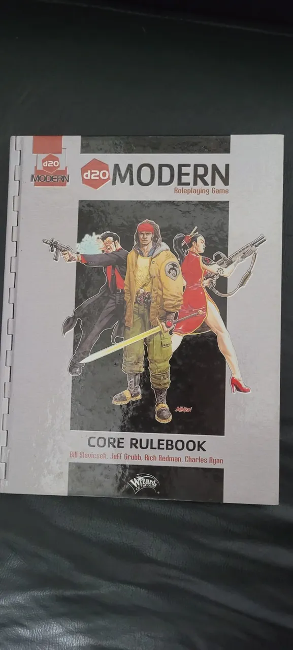 Livro D20 Modern Roleplaying Game: Core Rulebook