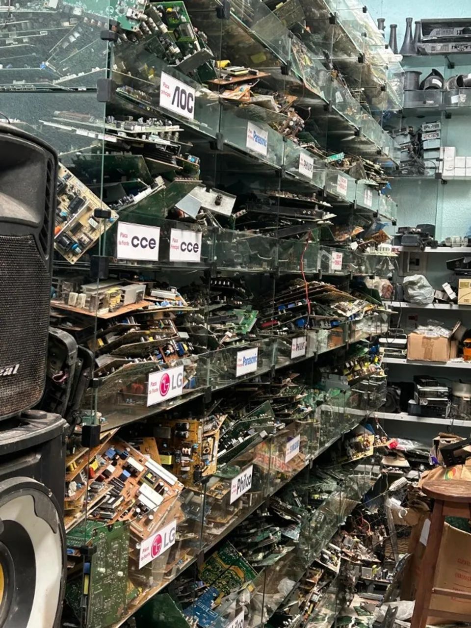 PLACAS DE TV  lote de 100 peças  a escolher fonte e principal FUNCIONADO LED LDC PLASMA 