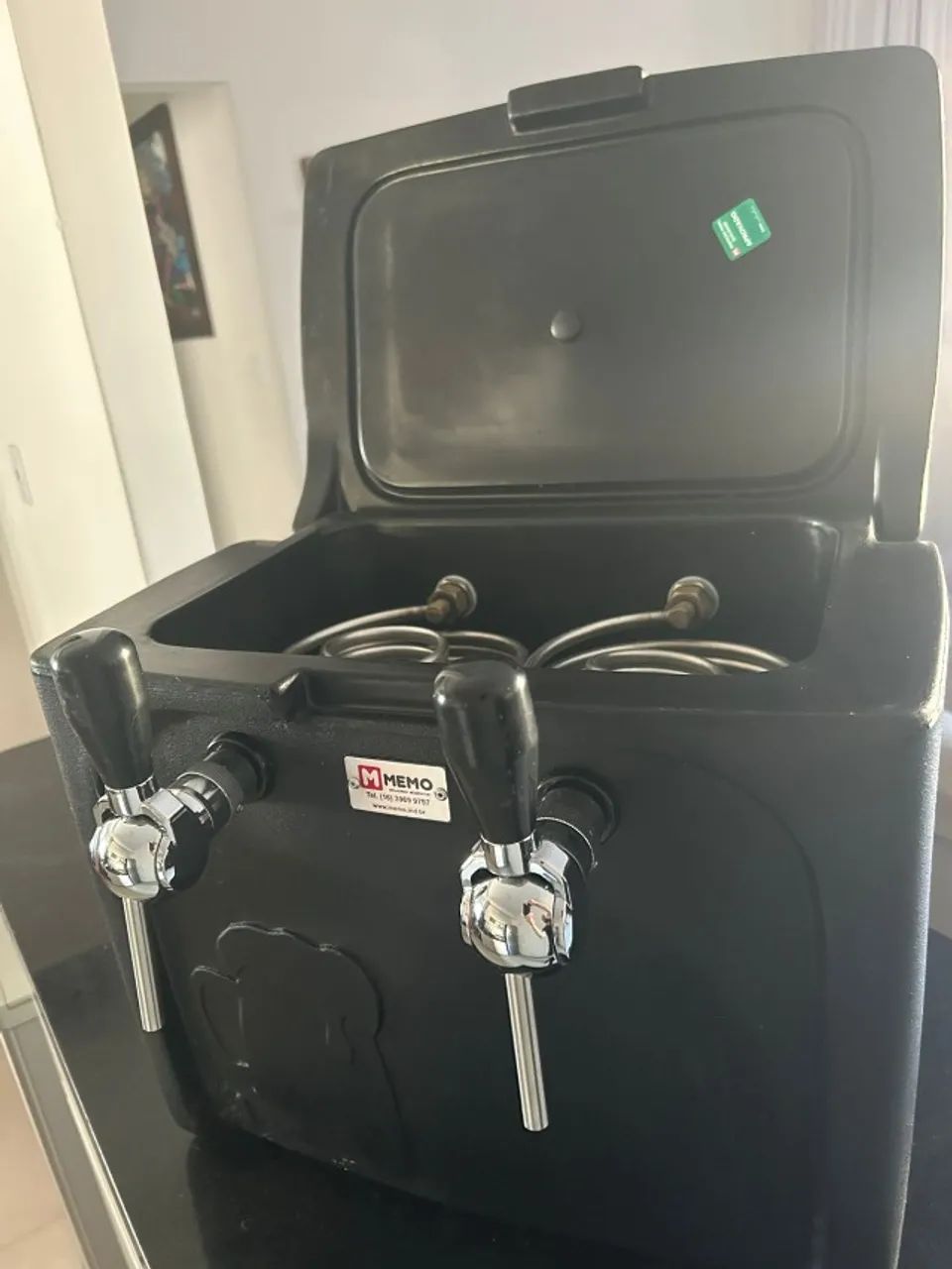 Chopeira Gelo Memo Icefort - 2 Torneiras Belgas - Foto 3