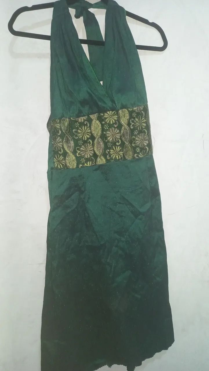 Vestido de festa verde - Foto 2