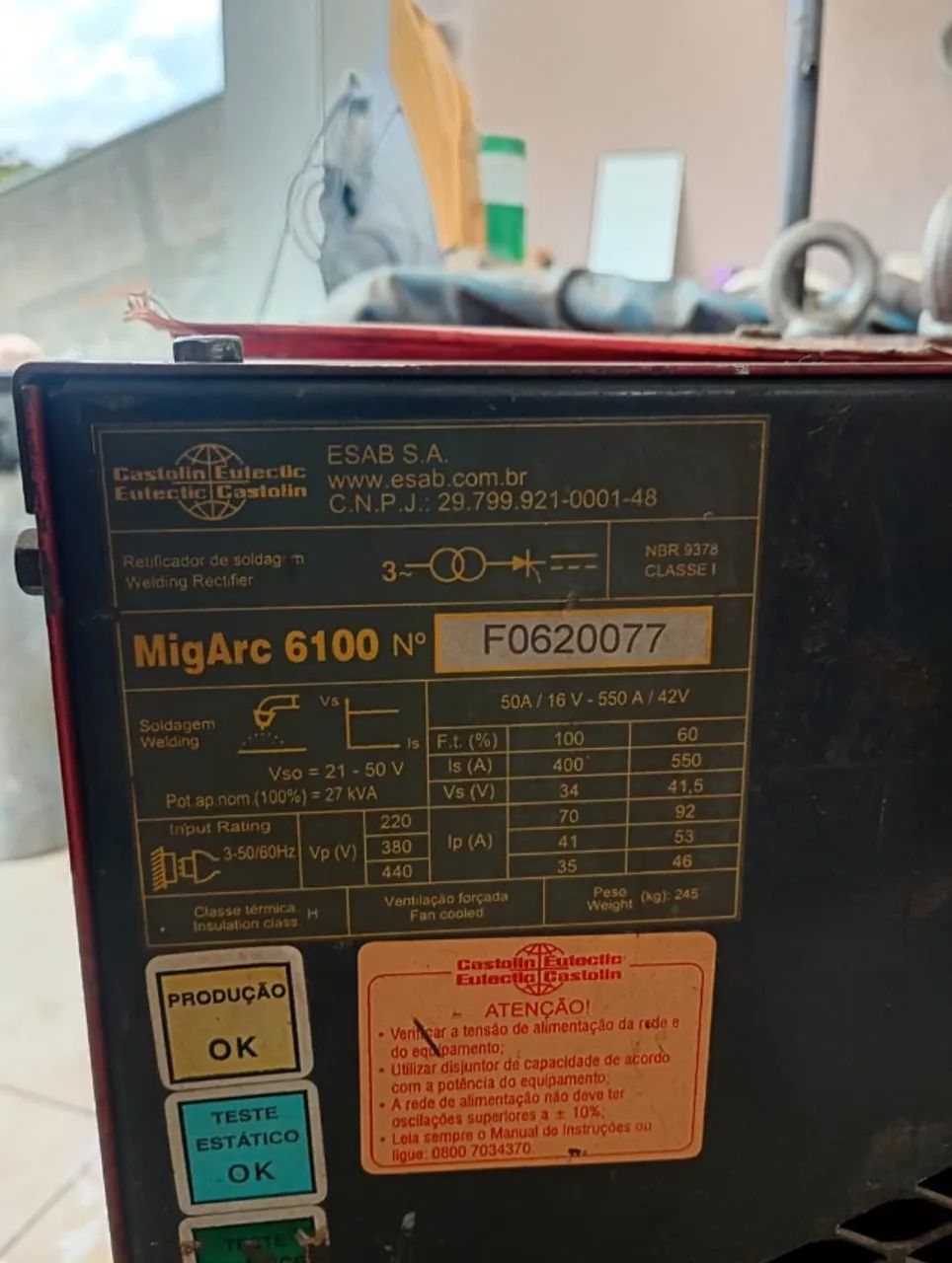 Maquina Mig 450 ampers - Foto 2