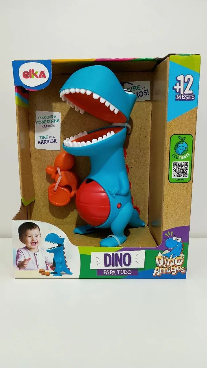 Dino Papa Tudo - Brinquedo Infantil Elka ( Novo, lacrado) - Foto 2