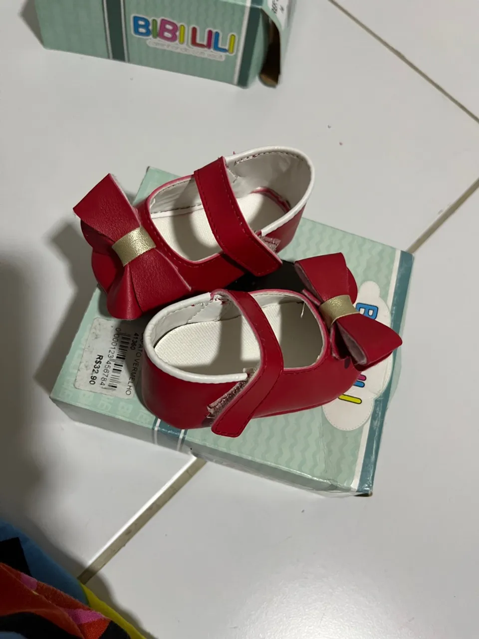 Sapatinho vermelho n 14