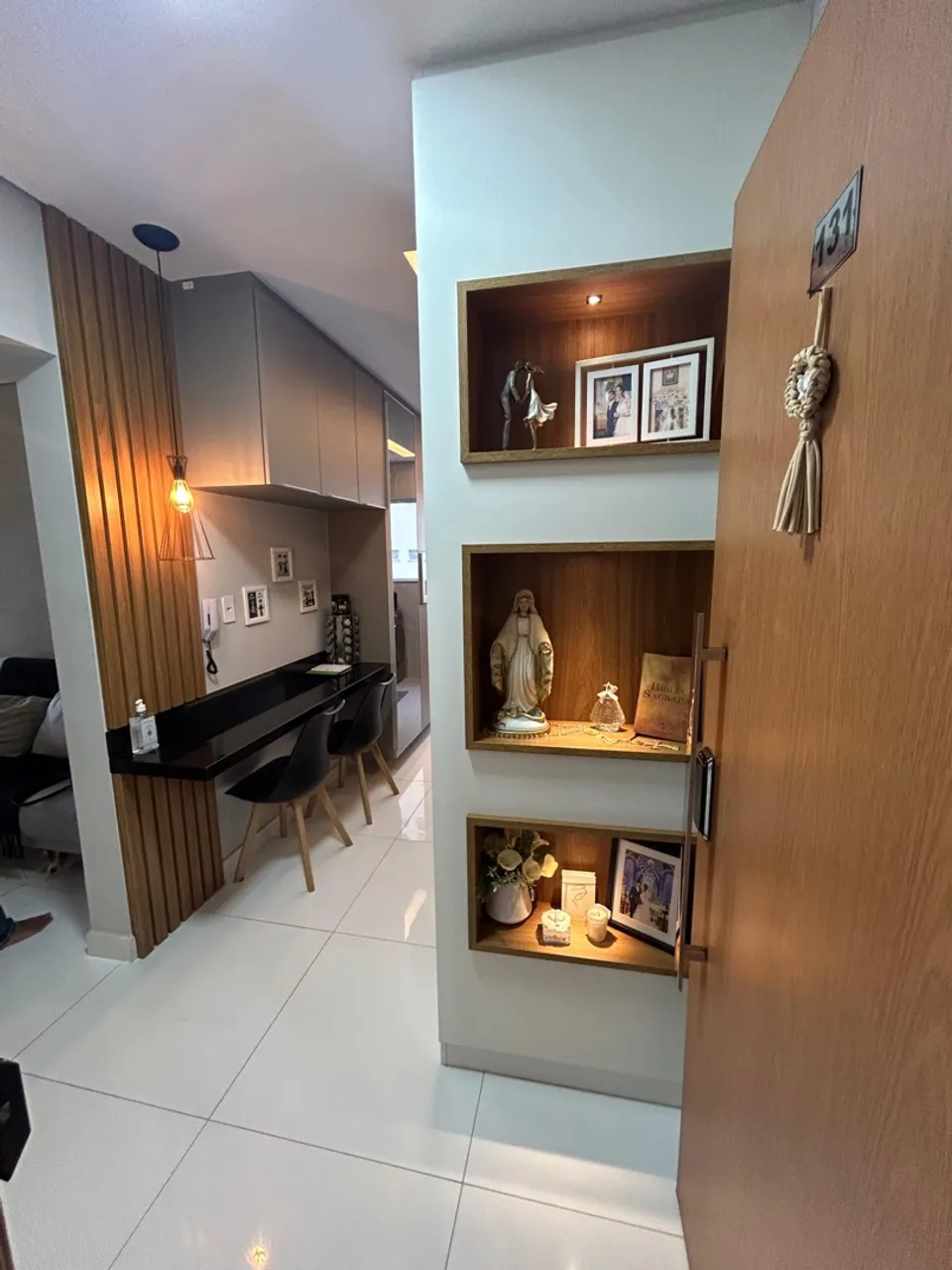 Apartamento mobiliado