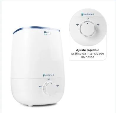 Umidificador Ultrassônico De 3,4 L Modelo Star - Dellamed Cor Branco Bivolt - Foto 3