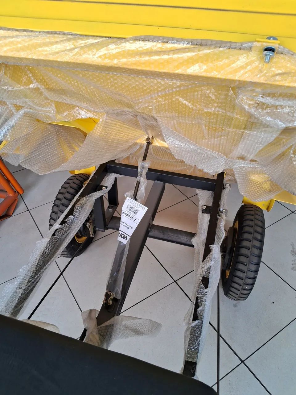 Motocultivador so vendo a carreta leia o anuncio - Foto 5