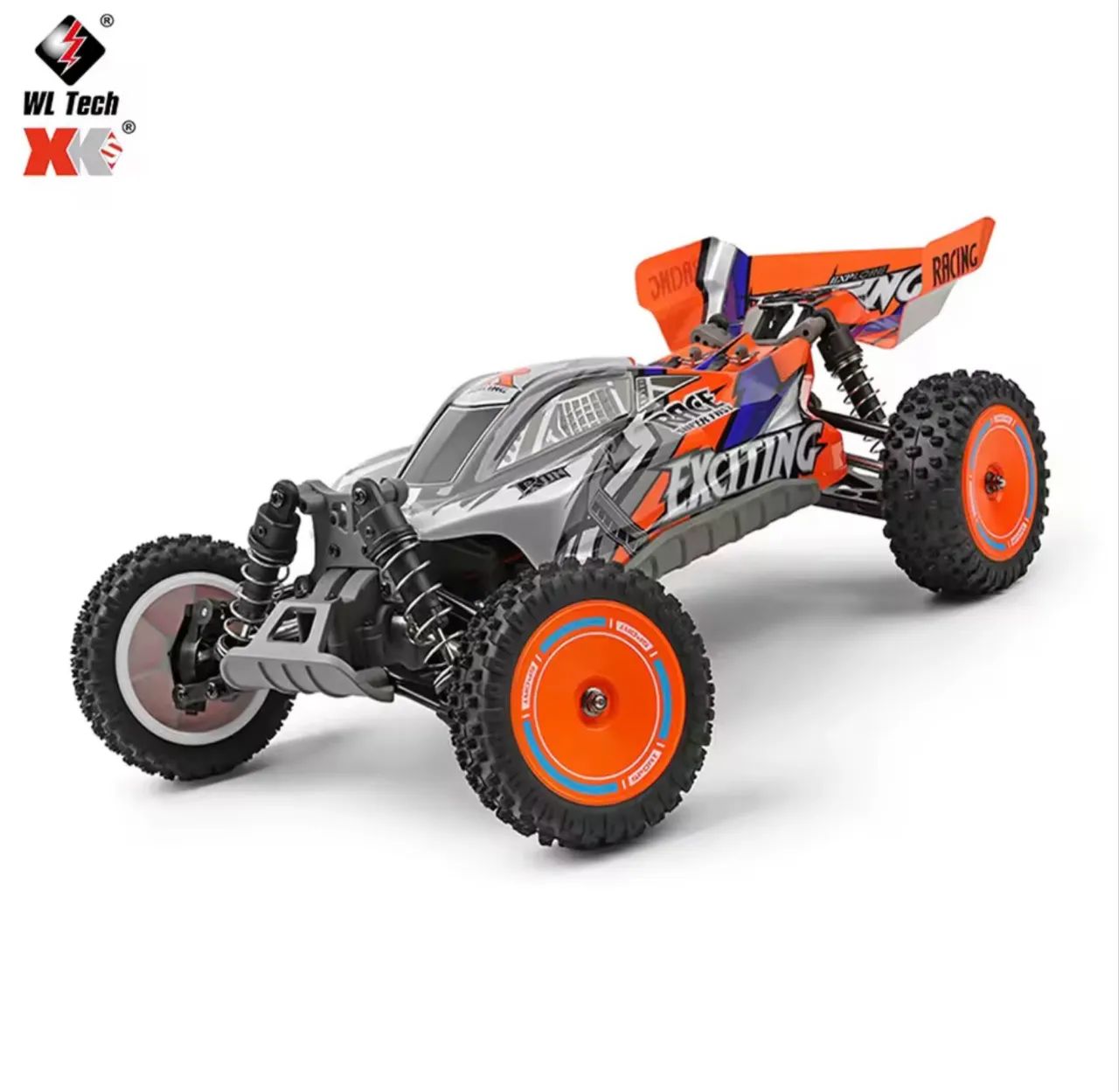 Auto modelo de velocidade 4x4 bateria 2S de até 60km - Foto 2
