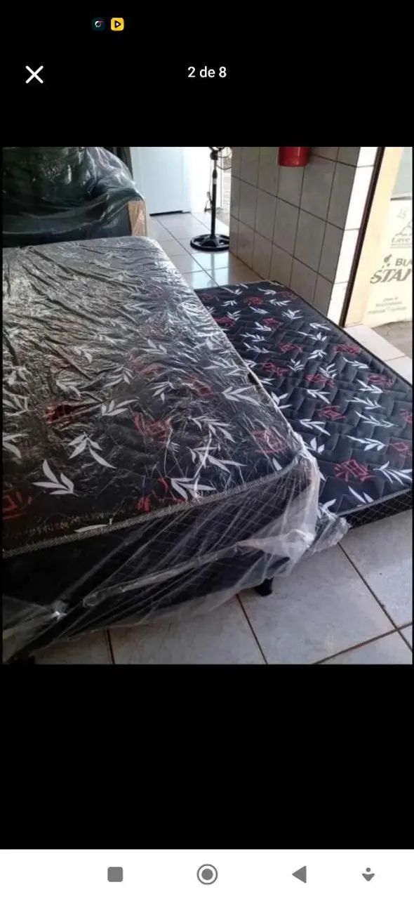 Cama Box auxiliar já com colchão - Foto 3