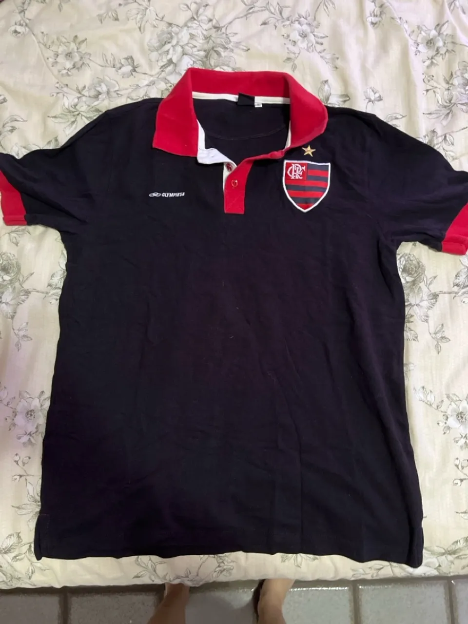 Camisa Polo Flamengo Olympikus - Tamanho M