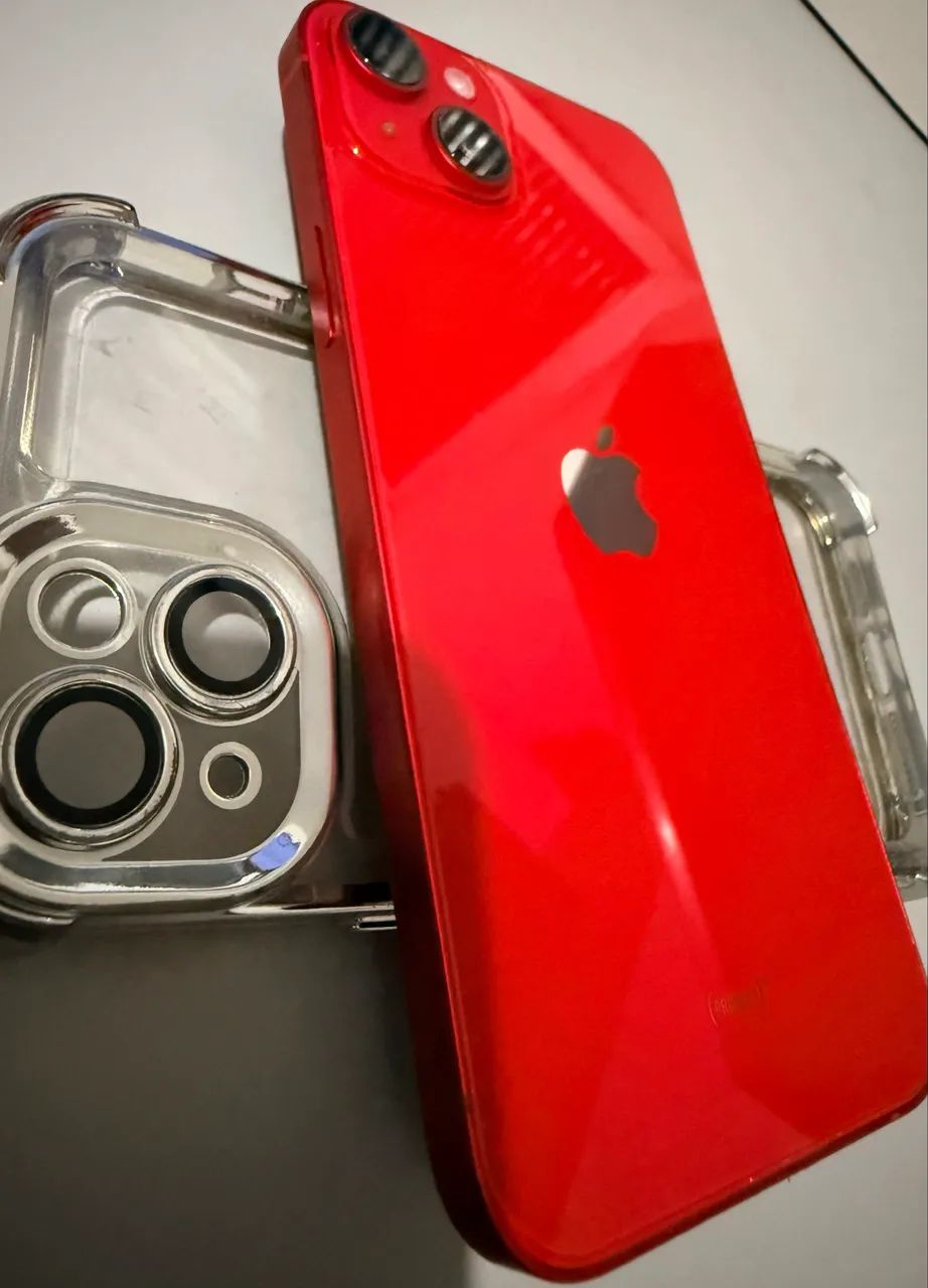 iphone 14 plus RED - 256GB - 92% bat - Celulares e Smartphones