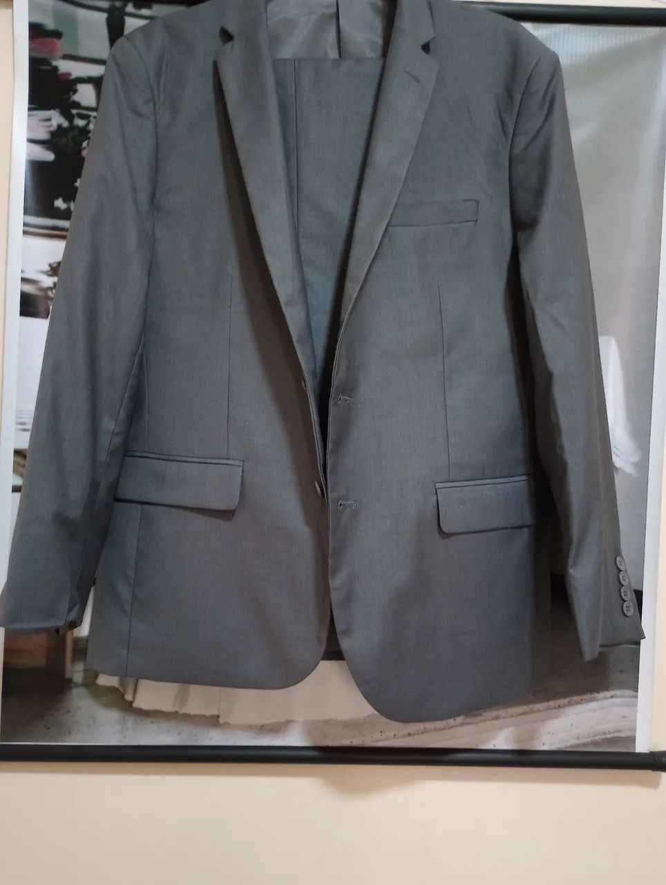 Terno Cinza Masculino Completo