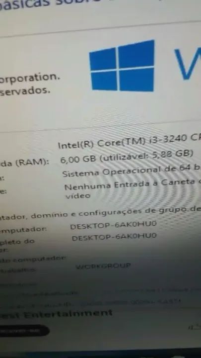 Pc cpu computador i3 3240 3.40ghz com 6gb ddr3 tudo funciona LER DESCRIÇAO - Foto 2