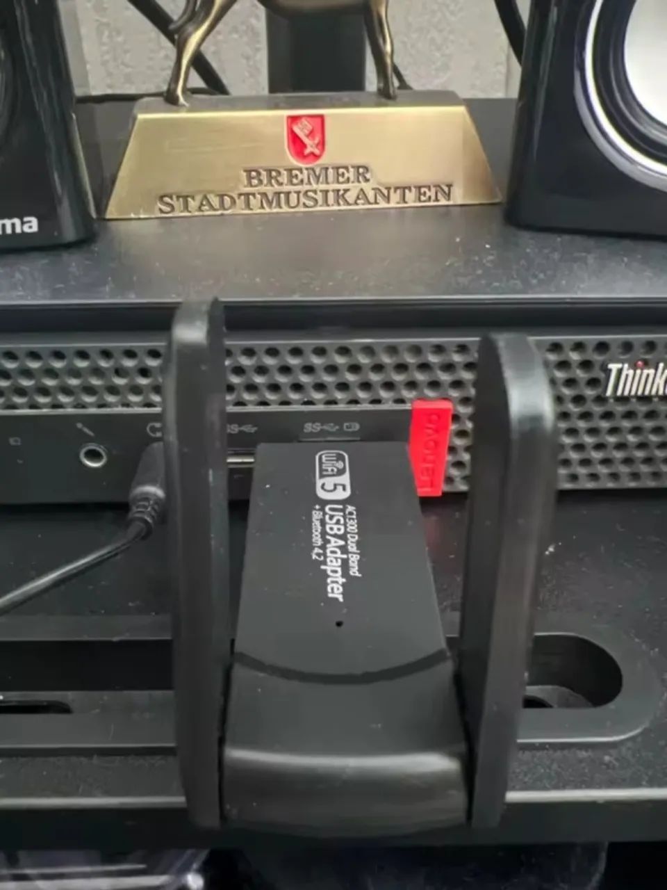 Adaptador Wi-Fi e Bluetooth USB 3.0 1300 Mbps - Foto 2