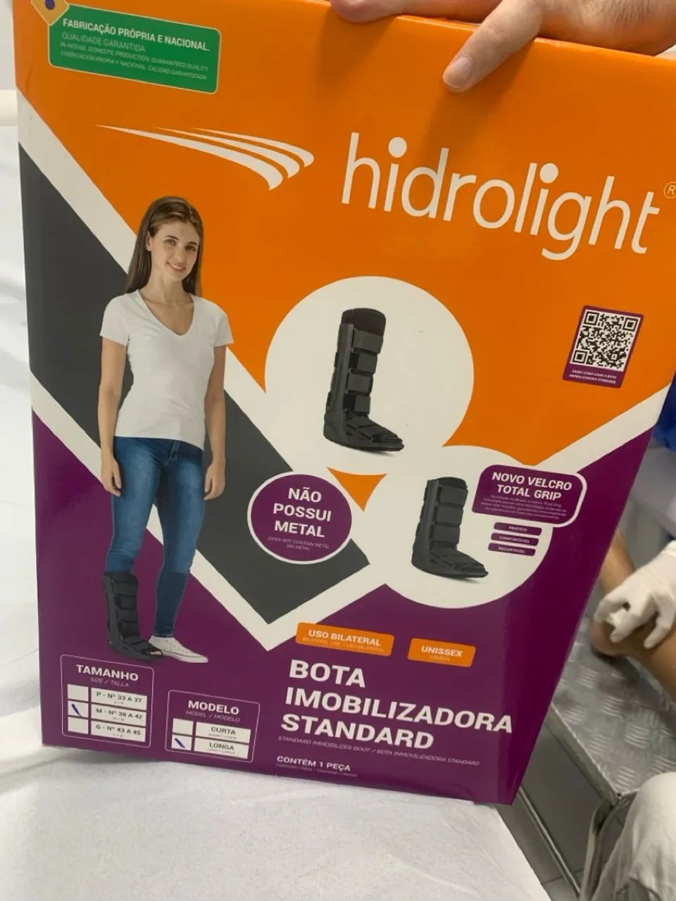 robofoot Bota imobilizadora para pé - Hidrolight