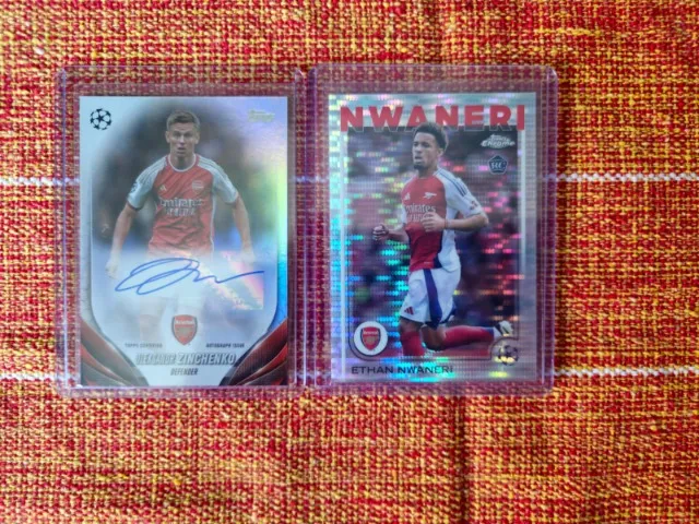 Zinchenko autógrafo + Nwaneri Pulsar