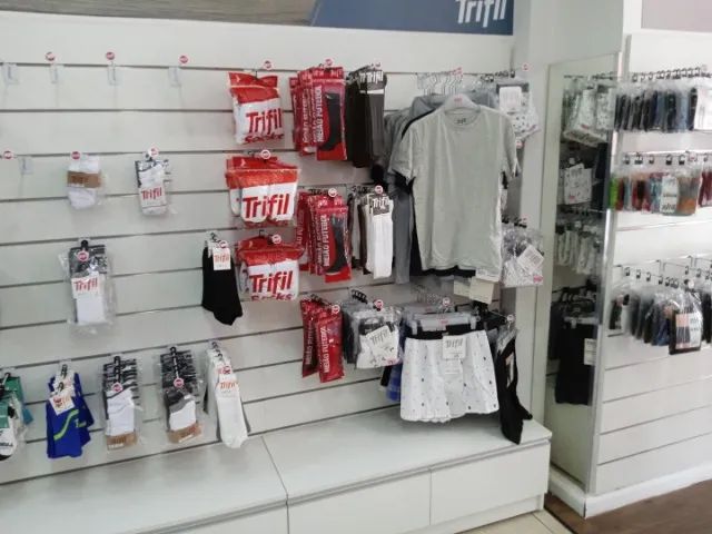 Painel expositor em Madeira Branco 75 cm x 120 cm x 3 cm - Foto 2