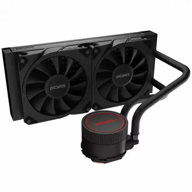 Water Cooler Sangue frio 3 Black Vulcan 240mm - TDP 250W