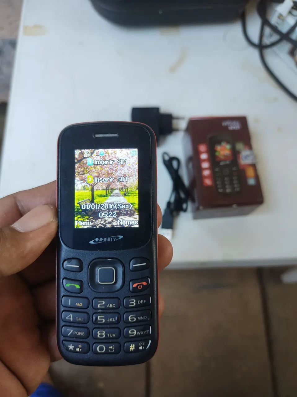 Celular Tradicional dois Chips