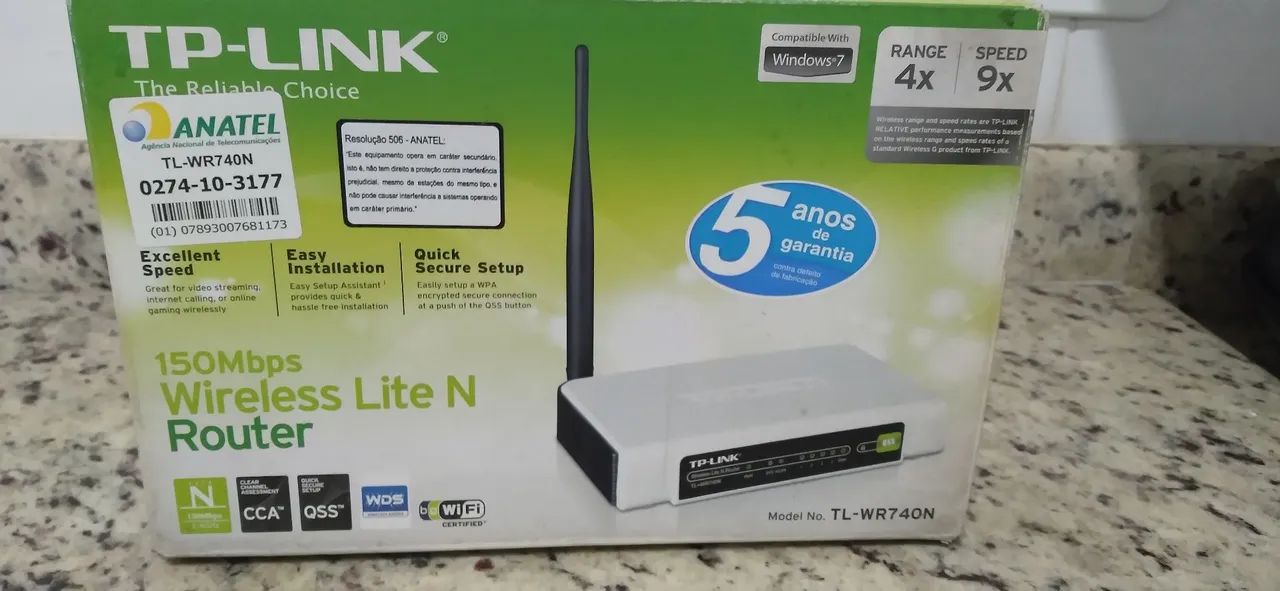 Roteador Wireless TP-Link TL-WR740N 150Mbps
