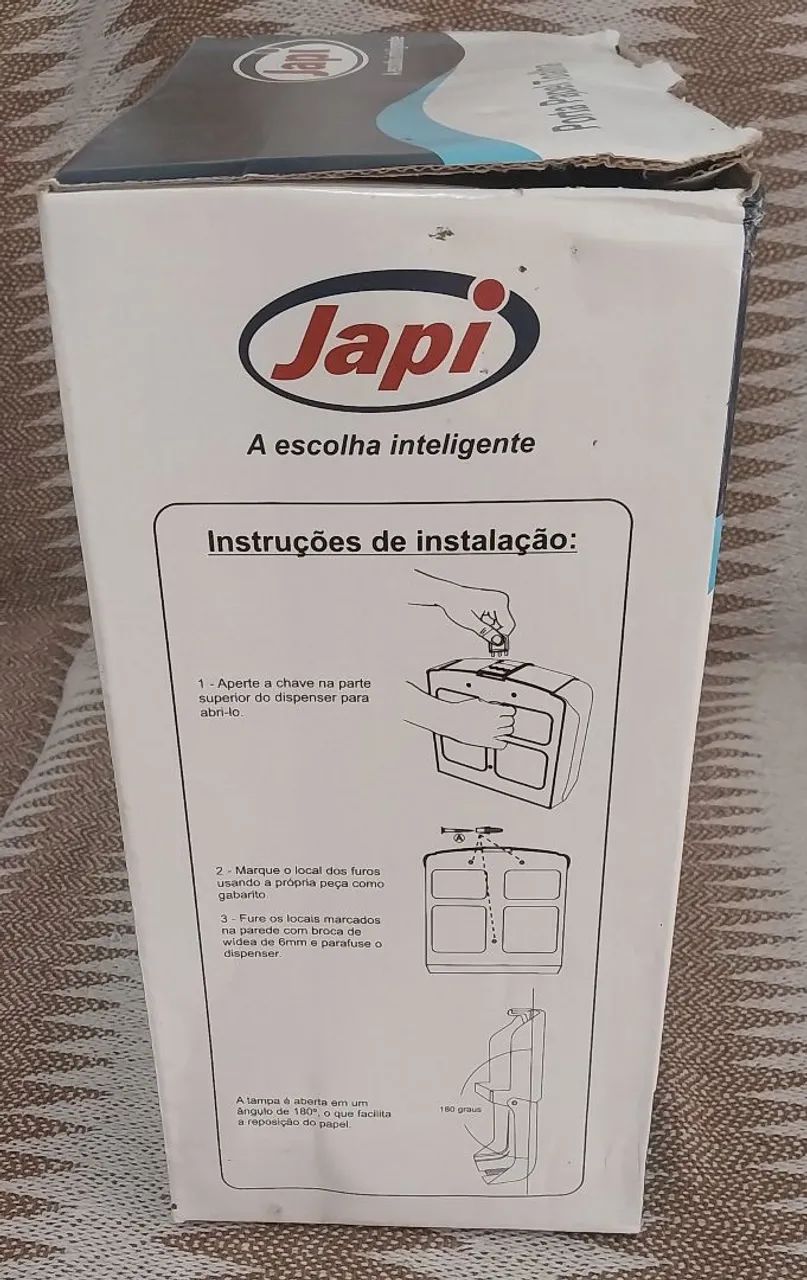 3 Porta Papel Toalha Japi - branco - Foto 3