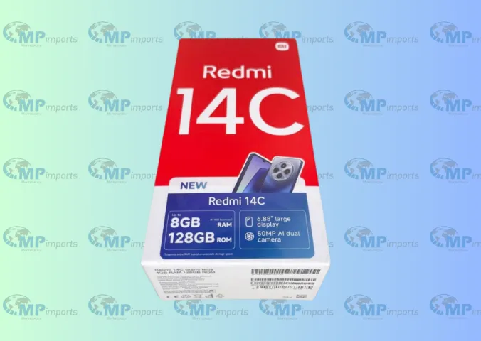 Loja MP Imports: Smartphone Redmi 14C Starry Blue, 256GB, 8GB, Tela 6.88", XIAOMI