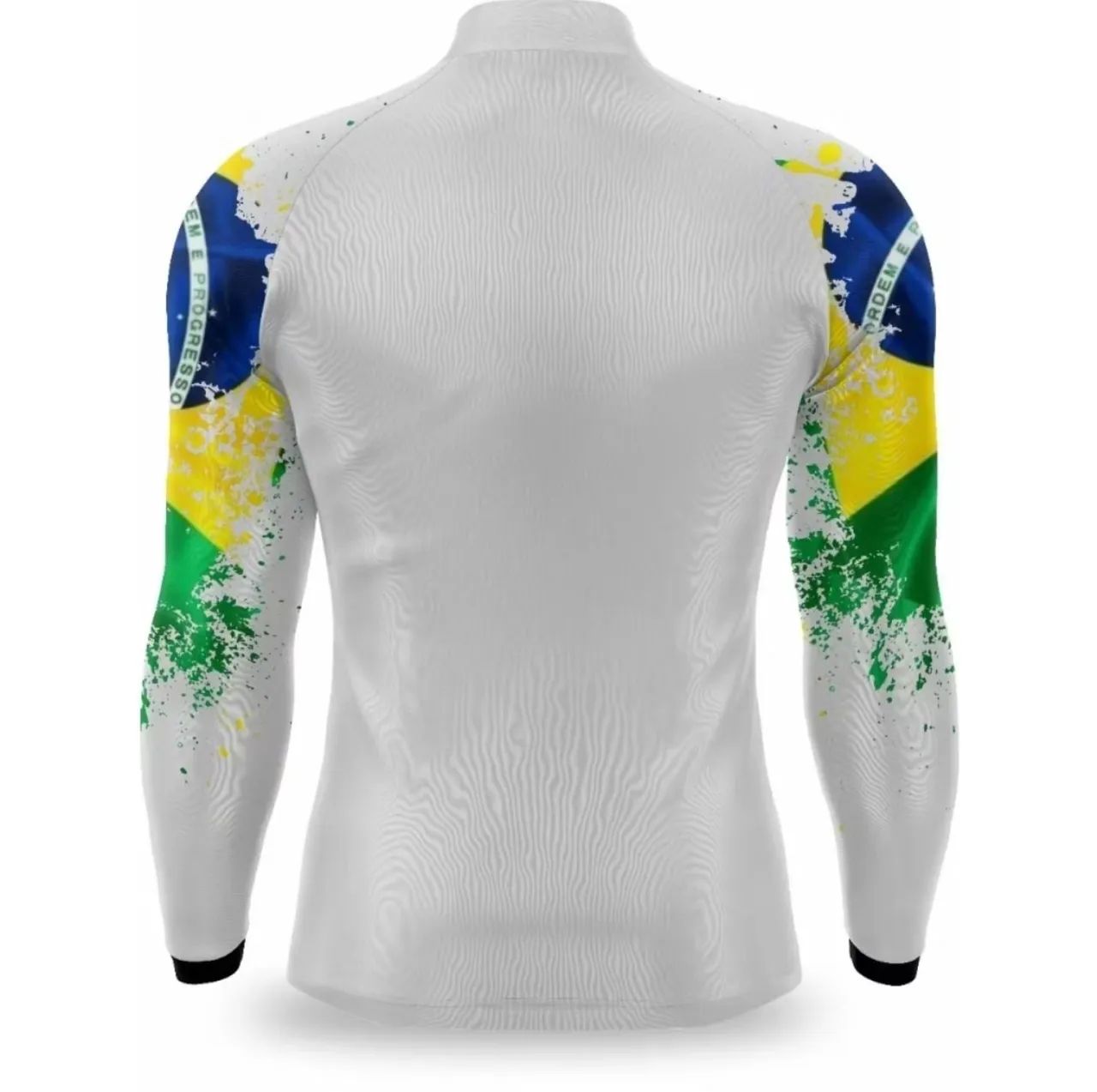 Camiseta Manga Longa Brasil - Proteção UV+ - Foto 2
