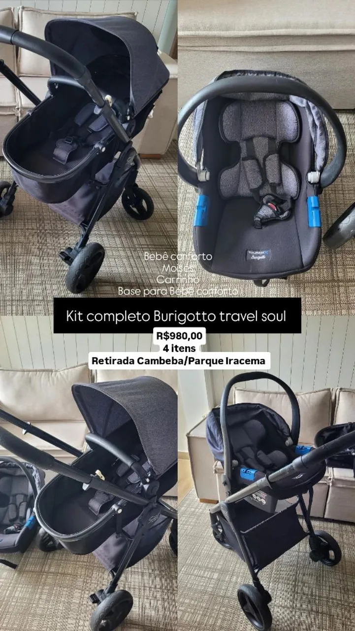 Kit Completo Burigotto Travel Soul - 4 Itens
