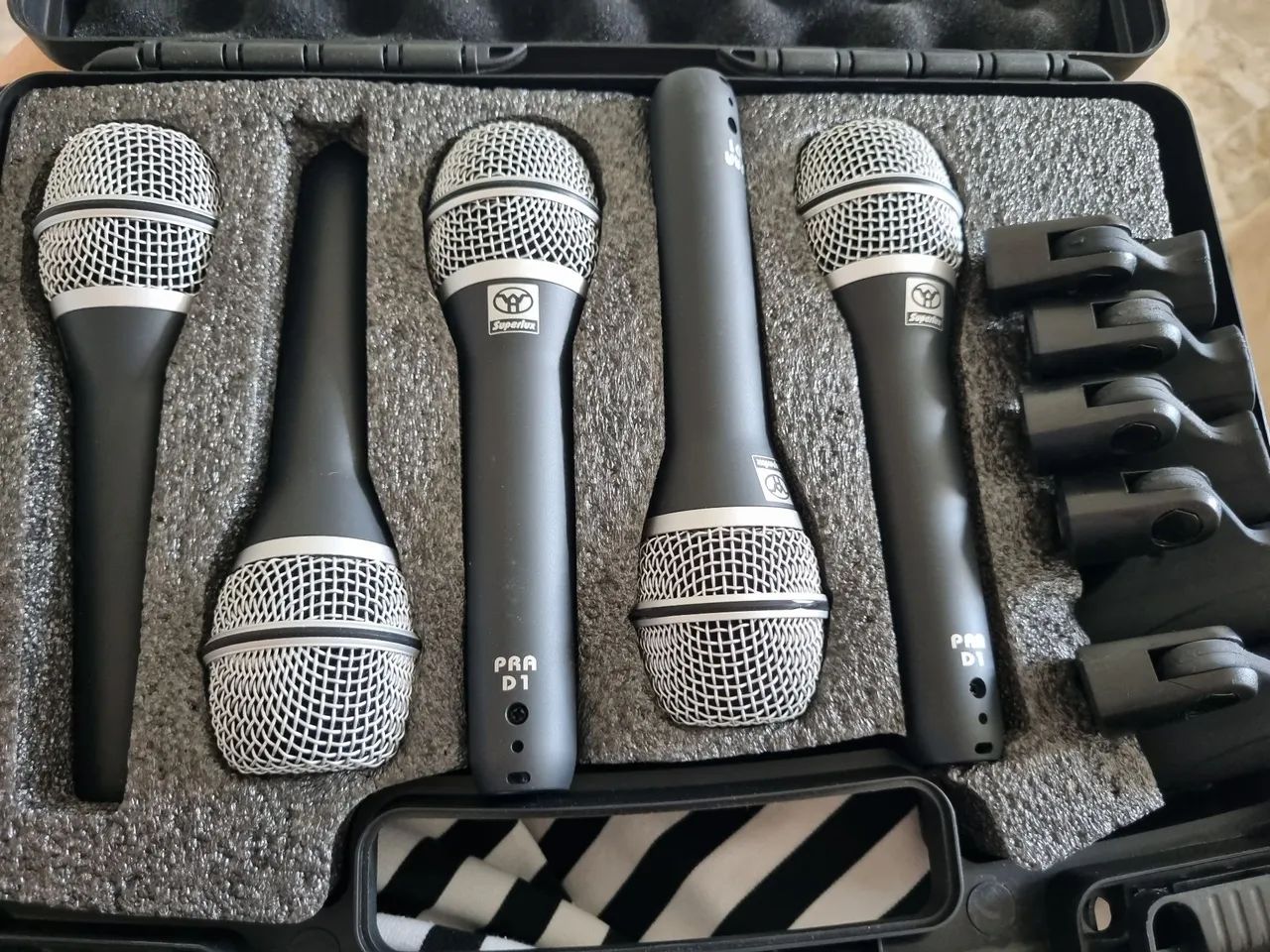 Kit de Microfones Superlux PRAD3/D5 - Vocal - Foto 3