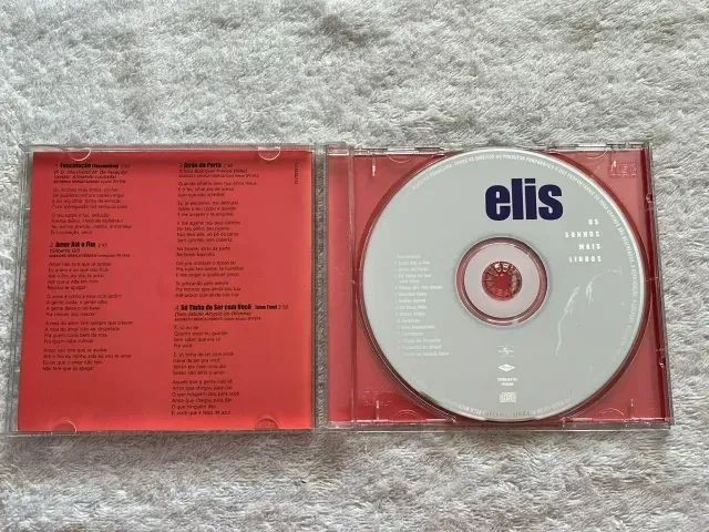 CD ELIS REGINA - Os sonhos mais lindos - Foto 3