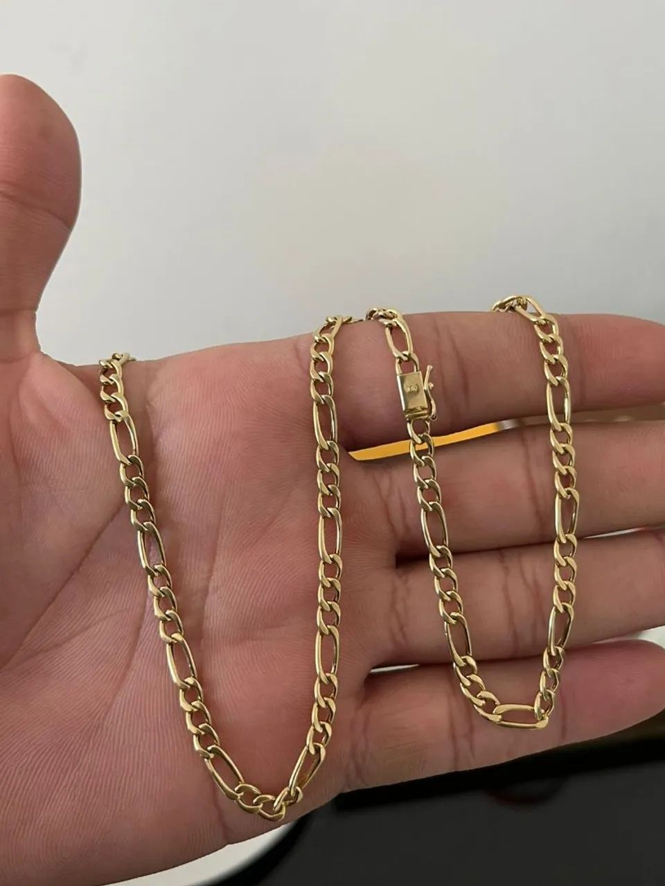 Corrente Ouro 18k  Nova modelo 3 por 1